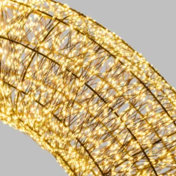 Corona 3D, Ø 110 cm, 15000 Micro led bianco caldo e bianco freddo, uso interno