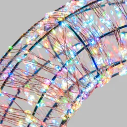 Corona 3D, Ø 55 cm, 3000 Micro led RGB cambiacolore, uso interno