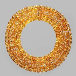 Corona 3D Rose Gold, filo a spirale, ∅70 cm, 960 microled bianco caldo