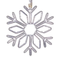Cristallo di Neve in tubo luminoso, 52 x h 60 cm, 244 led bianco freddo