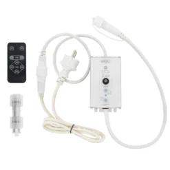 Dimmer e timer per decorazioni VINTAGE LED PRO, max 400 watt, cavo bianco
