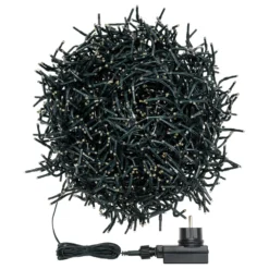 Festone di Luce 15 m, 1500 miniled bianco extra caldo
