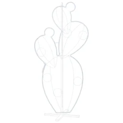 Fico d'India in tubo led effetto neon, 158 cm