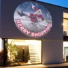 Gobo Babbo Natale su carrello Merry Shopping