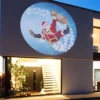 Gobo Babbo Natale su slittino che vola