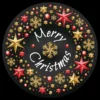 Gobo Corona di decorazioni Merry Christmas