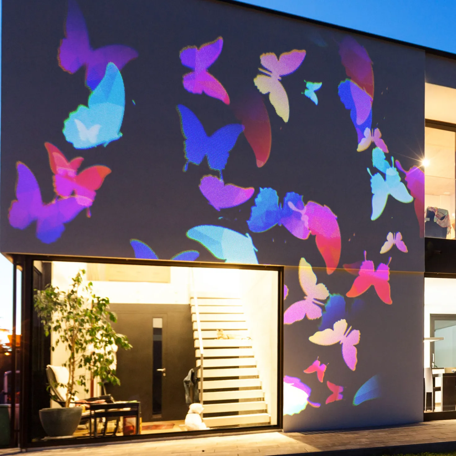 Gobo Effetto farfalle in movimento
