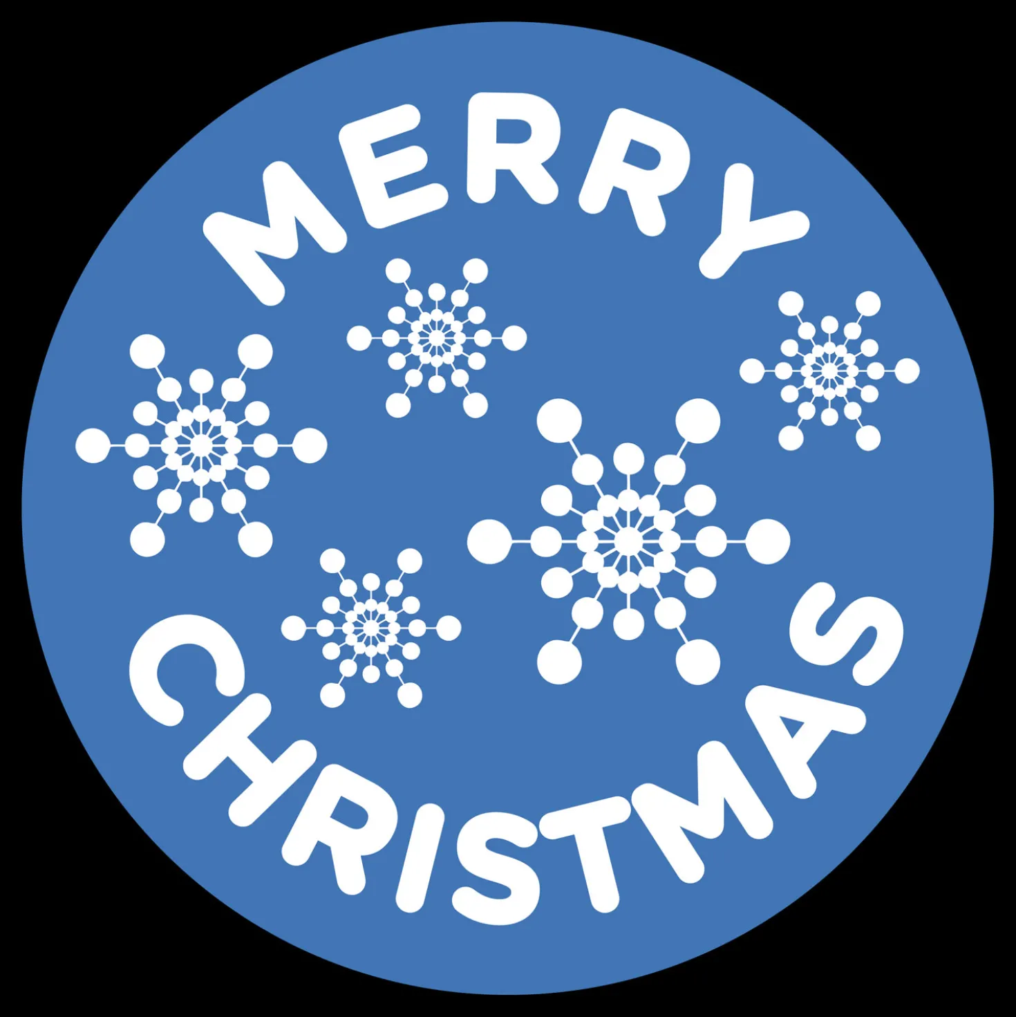 Gobo Merry Christmas con cristalli