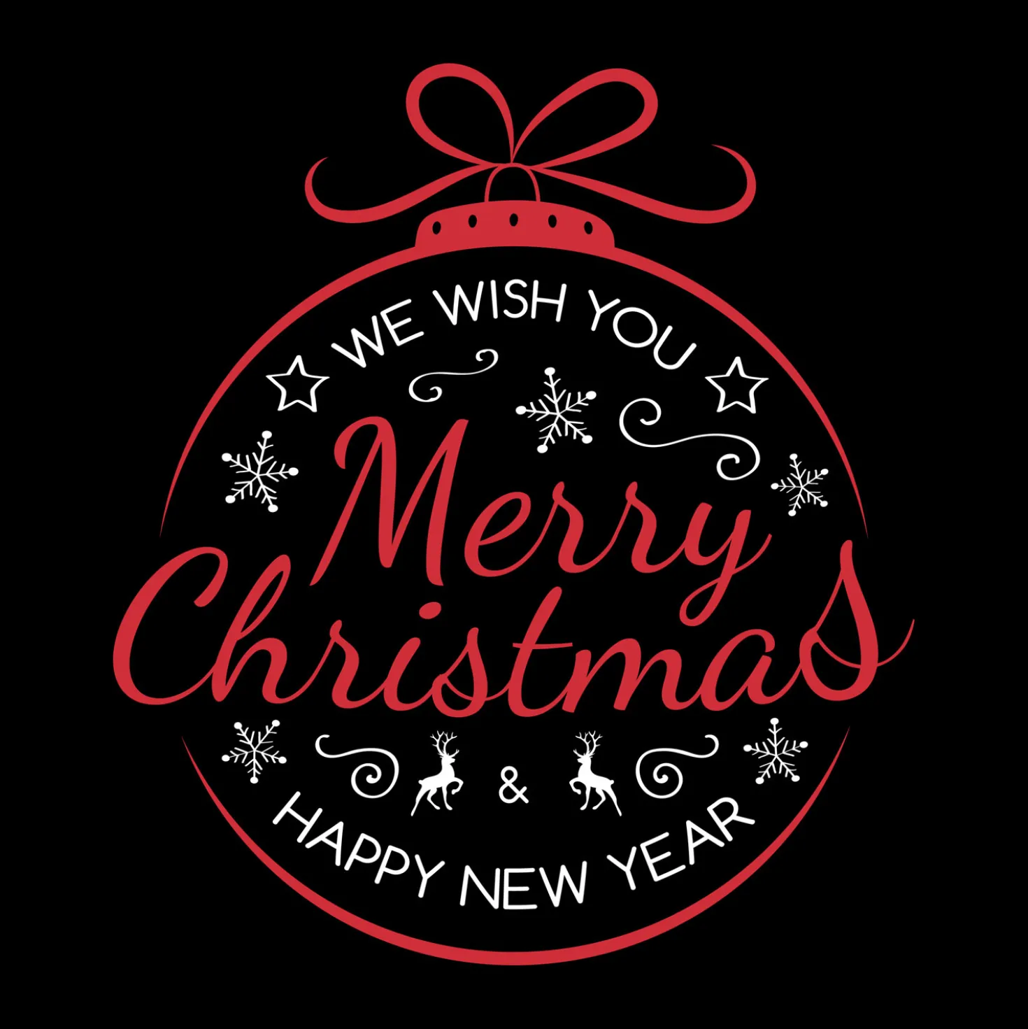 Gobo Sfera We Wish You Merry Christmas Happy New Year, Ø37-23 mm