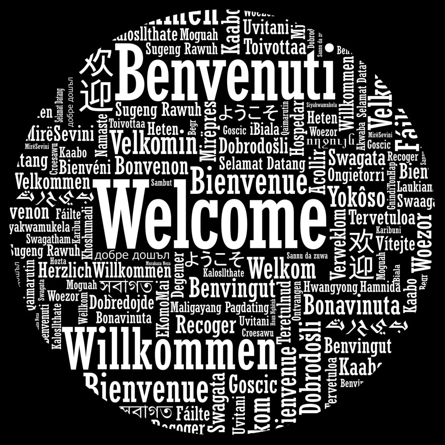 Gobo Welcome Multilingue