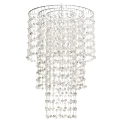Lampadario decorativo a cascata, 936 sfere LED bianco caldo