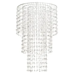 Lampadario decorativo a cascata, 1352 sfere LED bianco caldo