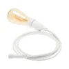Lampadina led di 4 watt Edison Ø 64 mm a sospensione, dimmerabile, 4 m di cavo bianco