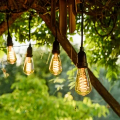 Lampadina Vintage, filamento led a spirale, 4W