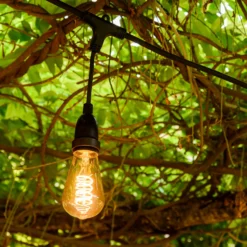 Lampadina Vintage, filamento led a spirale, 4W