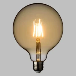 Lampadina Vintage Globo, Ø 125 mm, E27, bianco caldo, 8 watt, dimmerabile