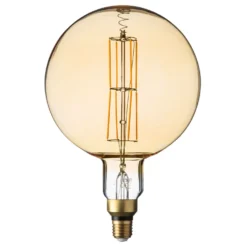 Lampadina Vintage Maxi Globo, Ø 200 mm, E27, bianco caldo, 8 watt, dimmerabile