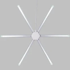 Meteora 6 tubi, Ø 67 cm, 504 SMD Led bianco freddo