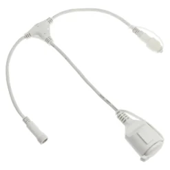 Multiconnettore PML, 2 uscite, con presa schuko, cavo bianco, IP67