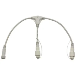 Multiconnettore PML, 2 uscite, cavo bianco, IP67