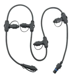 Multiconnettore PML, 5 uscite, 1,34 m, interspazio 30 cm, cavo nero, IP67