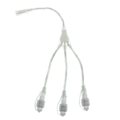 Multiconnettore 3 uscite, cavo trasparente, serie PL24V