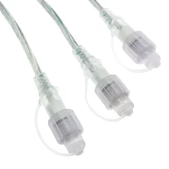 Multiconnettore 3 uscite, cavo trasparente, serie PL24V