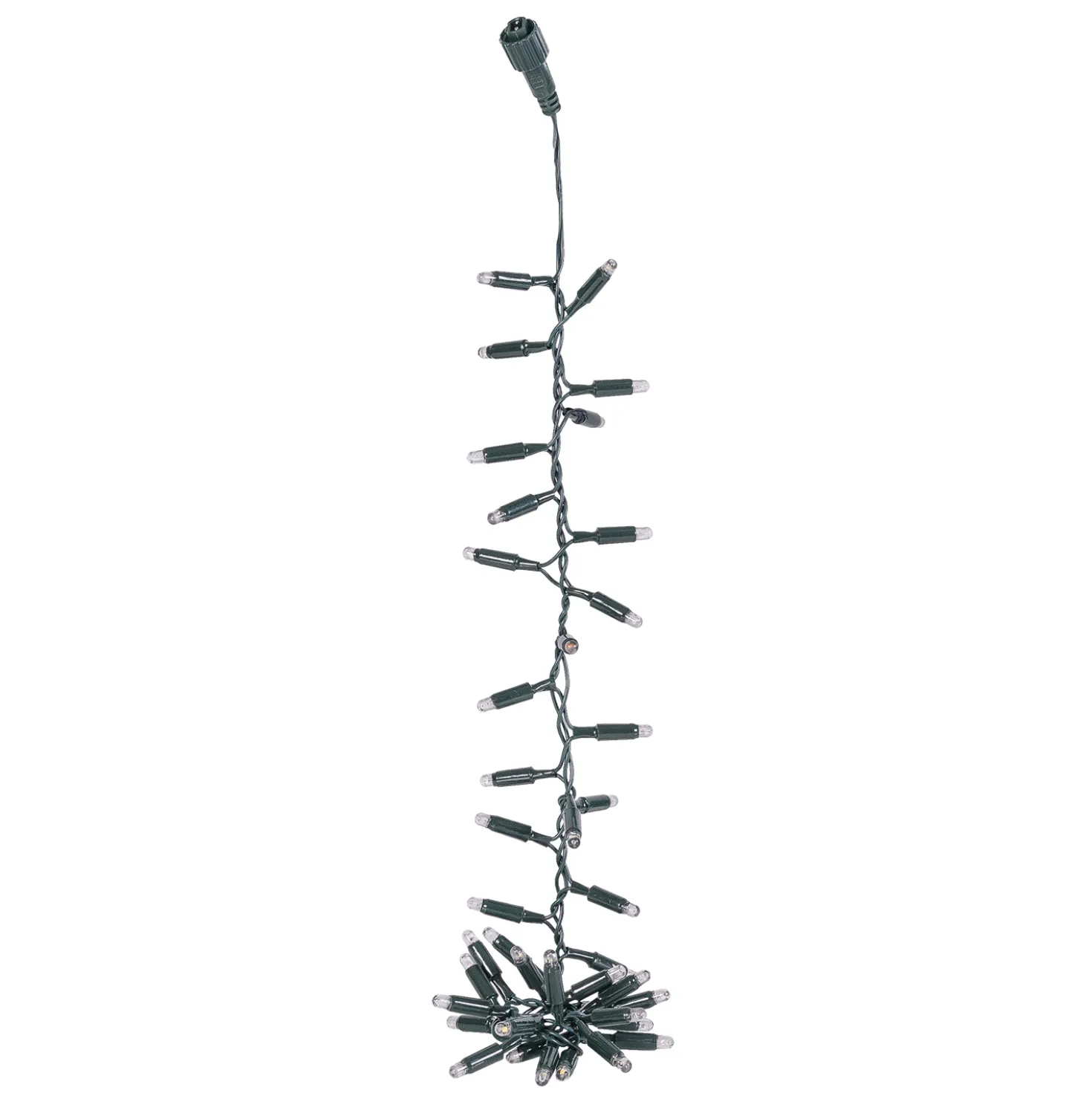 Nastro Pendente Connect ProLine 36V, 0,8 m, 40 maxiled bianco caldo, cavo verde