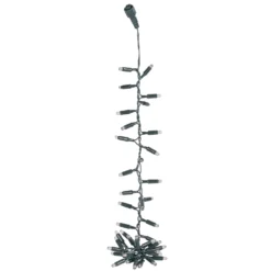 Nastro Pendente Connect ProLine 36V, 0,8 m, 40 maxiled bianco caldo, cavo verde