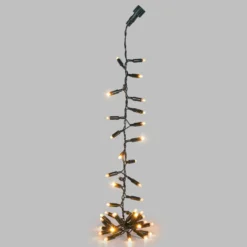 Nastro Pendente Connect ProLine 36V, 0,8 m, 40 maxiled bianco caldo, cavo verde
