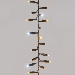 Nastro Pendente Connect ProLine 36V, 0,8 m, 40 maxiled bianco caldo, cavo verde