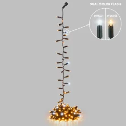 Nastro Pendente Connect ProLine 36V, 4 m, 200 maxiled bianco caldo, cavo verde