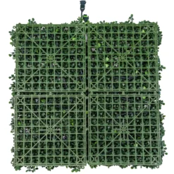 Pannello di Bosso artificiale verde scuro Green Wall Light, 16 maxiled Dual Color bianco caldo