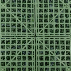 Pannello di Bosso artificiale verde scuro Green Wall Light, 16 maxiled Dual Color bianco caldo
