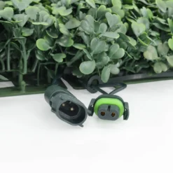 Pannello di Bosso artificiale verde scuro Green Wall Light, 16 maxiled Dual Color bianco caldo
