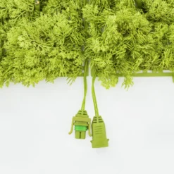 Pannello di Lichene artificiale verde acido Green Wall Light, 16 maxiled Dual Color bianco caldo