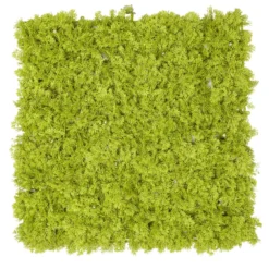 Pannello di Lichene artificiale verde acido Green Wall Light, 16 maxiled Dual Color bianco caldo