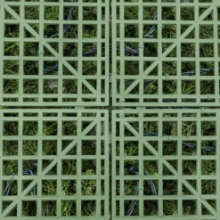 Pannello di Lichene artificiale verde bosco Green Wall Light, 16 maxiled Dual Color bianco caldo
