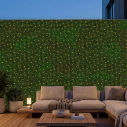 Pannello di Lichene artificiale verde bosco Green Wall Light, 16 maxiled Dual Color bianco caldo