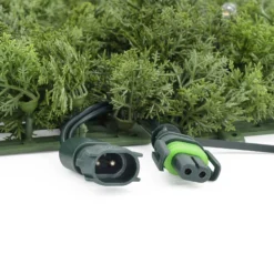 Pannello di Lichene artificiale verde bosco Green Wall Light, 16 maxiled Dual Color bianco caldo