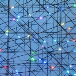Pannello marrone 50 cm, micro led RGB cambiacolore