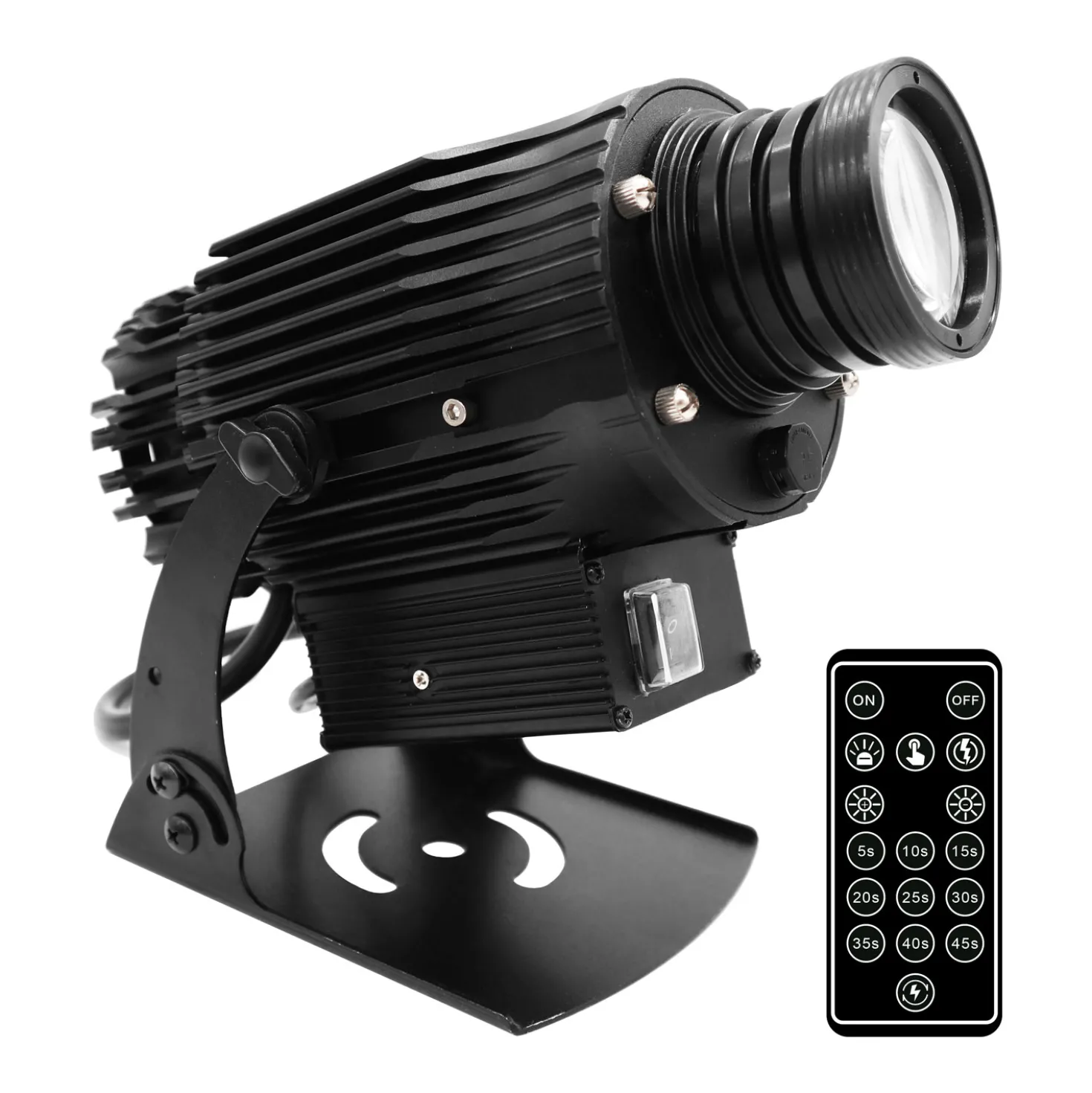 Proiettore professionale led, 40 Watt, angolo 15°, 3 immagini fisse