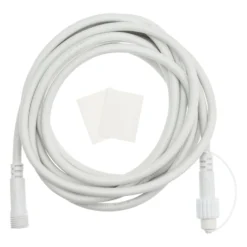 Prolunga VINTAGE LED PRO, 5 m, cavo bianco