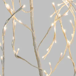 Ramo bianco 3 m, led bianco caldo