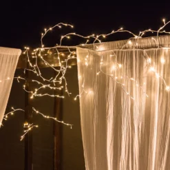 Ramo bianco 3 m, led bianco caldo