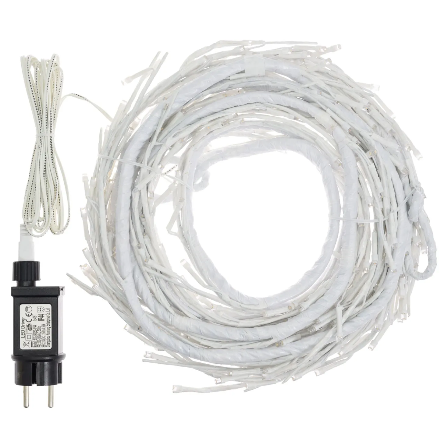 Ramo bianco 3 m, led bianco caldo