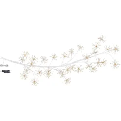 Ramo Bianco RICCO 1,5 m, 480 microled bianco caldo, uso interno