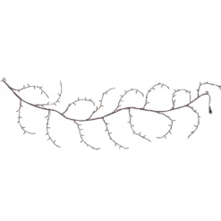 Ramo marrone 2 m, 105 maxiled bianco caldo, prolungabile