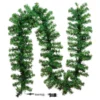 Ramo Moena in finto pino 2,7 m, 400 led integrati bianco caldo, prolungabile