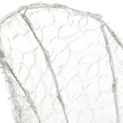 Renna con slitta 3D in acrilico trasparente, 240 led bianco caldo